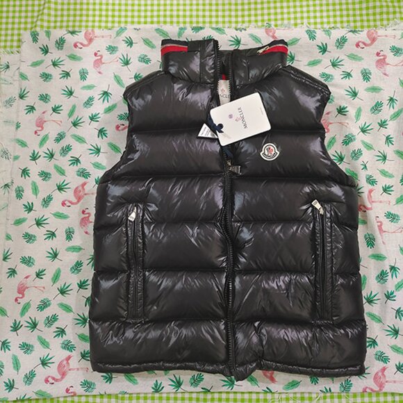 Moncler Black Down Padded Tib Puffer Gilet - Picture 5 of 12